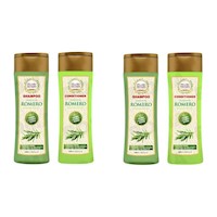PACK 2 PACK SHAMPOO + ACONDICIONADOR EXTRACTO DE ROMERO 420ML NEVADA