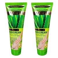 PACK 2 CREMA DE MANOS ALOE VERA 120ML WOKALI
