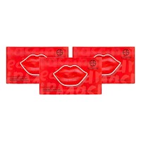 PACK 3 MASCARILLA EN HIDROGEL FASTINATING RED 22PCS ESTELIN