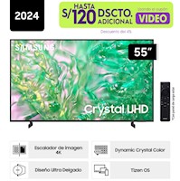 Televisor 55" Samsung Crystal 55DU8000