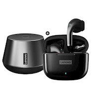 Audífonos Inalámbricos Lenovo LP40 Pro TWS + Parlante Bluetooth Lenovo K3 Pro Sonido HiFi