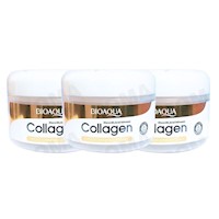 PACK 3 MASCARILLA FACIAL COLLAGEN MOISTURIZING MASK 300G BIOAQUA