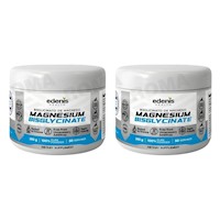 PACK 2 BISGLICINATO DE MAGNESIO 200G EN POLVO EDENIS HEALTH
