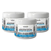 PACK 3 BISGLICINATO DE MAGNESIO 200G EN POLVO EDENIS HEALTH