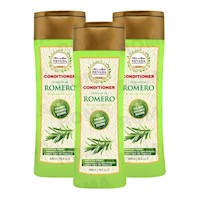 PACK 3 ACONDICIONADOR DE EXTRACTO DE ROMERO 420ML NEVADA