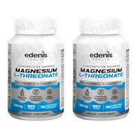 PACK 2 L-TREONATO DE MAGNESIO 120 CÁPSULAS EDENIS HEALTH