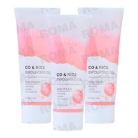 PACK 3 EXFOLIANTE EN GEL COLÁGENO Y ARROZ 220G DR RASHEL
