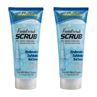 PACK 2 GEL PEELING FACIAL ÁC. HIALURÓNICO 170ML WOKALI