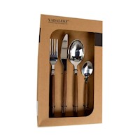 Set de Cubiertos ICHIMATSU de 16 Piezas de Madera Cutlery – 10286558