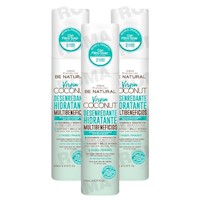 PACK 3 DESENREDANTE VIRGEN COCONUT 200ML PLACENTA LIFE