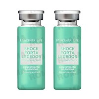 PACK 2 SHOCK FORTALECEDOR 15ML PLACENTA LIFE