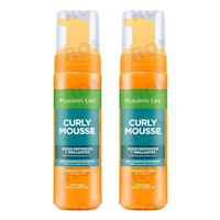 PACK 2 STYLING MOUSSE 200ML PLACENTA LIFE