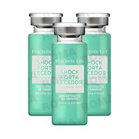 PACK 3 SHOCK FORTALECEDOR 15ML PLACENTA LIFE