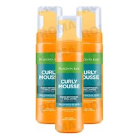 PACK 3 STYLING MOUSSE 200ML PLACENTA LIFE