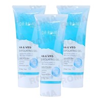 PACK 3 EXFOLIANTE EN GEL ÁC. HIALURÓNICO Y VITAMINA B5 220G DR RASHEL