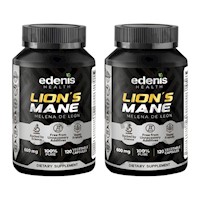 PACK 2 MELENA DE LEÓN 120 CÁPSULAS EDENIS HEALTH