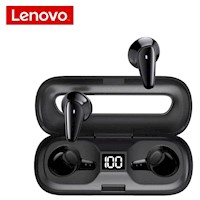 Audífonos Bluetooth Lenovo XT95 Inalámbricos Negros con Pantalla Digital e IPX5