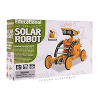 ROBOT CON PANEL SOLAR JUEGO EDUCATIVO