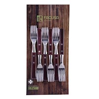 Set de 6 Tenedores de Mesa SOLLEWOOD – FACUSA 10286360