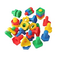 TUERCAS PARA ENSAMBLAR JUEGO DIDÁCTICO