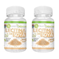 PACK 2 LECITINA DE SOYA HEALTHNATURAL 1000MG