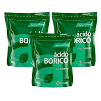PACK 3 ÁCIDO BÓRICO EN BOLSA 50G PORTUGAL