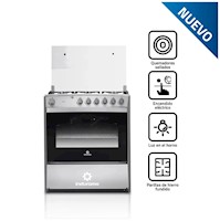 Cocina Indurama Cataluña 6 Hornillas Croma