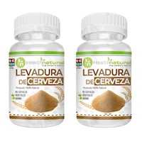 PACK 2 LEVADURA DE CERVEZA HEALTHNATURAL 1000MG