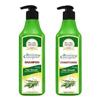 PACK SHAMPOO + ACONDICIONADOR ROMERO CRECEPELO 320ML NEVADA