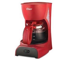 Cafetera Oster BVSTDCDR5R De 4 Tazas - Rojo