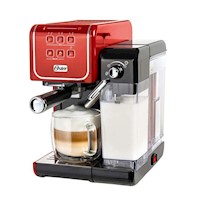 Cafetera Oster® PrimaLatte Automatica BVSTEM6801R Rojo