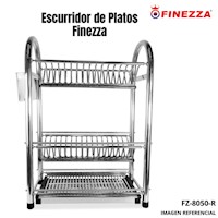 Escurridor de Platos de Acero Inoxidable FZ-8050-R