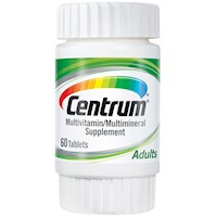 Centrum Adulto Multivitaminico /Suplemento Con Vitamin D3 (60 Tablets)