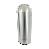 PAPELERA 50LT INOX PUSH (D36.5X73CM)- 984425001