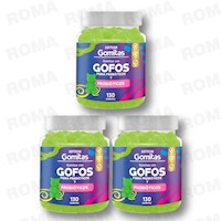 PACK 3 GOMITAS GOFOS NIÑOS 390 UND SOTTCOR LABS