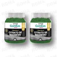 PACK 2 GOMITAS CITRATO DE MAGNESIO 260 SOTTCORLABS