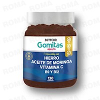 GOMITAS HIERRO 130 UND SOTTCOR LABS