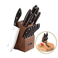 Set de Cuchillos Oster® 14 Piezas Huxford Acero Inoxidable 60772 14