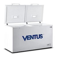 Congelador Horizontal Doble Tapa 430L Blanco Ventus CTVD-430