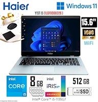 Laptop Haier Y15TI5 Intel Core i5-1135G7 8GB RAM 512GB SSD