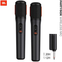 Micrófono Inalámbrico JBL PartyBox X2 Pack Recargable 20H - Negro