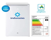 Frigobar Indurama RI-159BL 122 L – Blanco