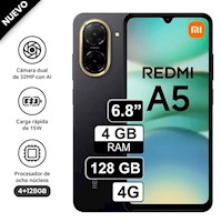 Celular Xiaomi Redmi A5 4GB 128GB - Black