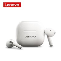 Audífonos Inalámbricos Lenovo LP40 blanco