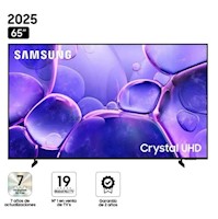 Televisor Samsung 65" Smart Crystal UHD 4K 65U8000FG (2025)