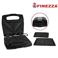 Sandwichera Waflera Finezza FZ-820WS con Placas Intercambiables