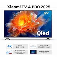 TELEVISOR XIAOMI QLED 4K 65” UHD SMART TV A PRO - 2025