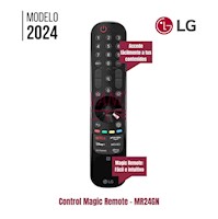 Control LG Magic Remote MR24GN con Botón Alexa y LG Channels – Modelo 2024