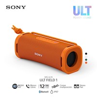 Parlante Sony con Bluetooth SRS-ULT10 Portátil ULT FIELD 1 - Naranja