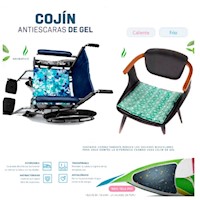 Cojín Asiento de Gel antiescaras con aromas AS